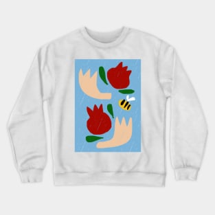 Poms &amp; Horns - Rosh Hashanah Joy! Crewneck Sweatshirt